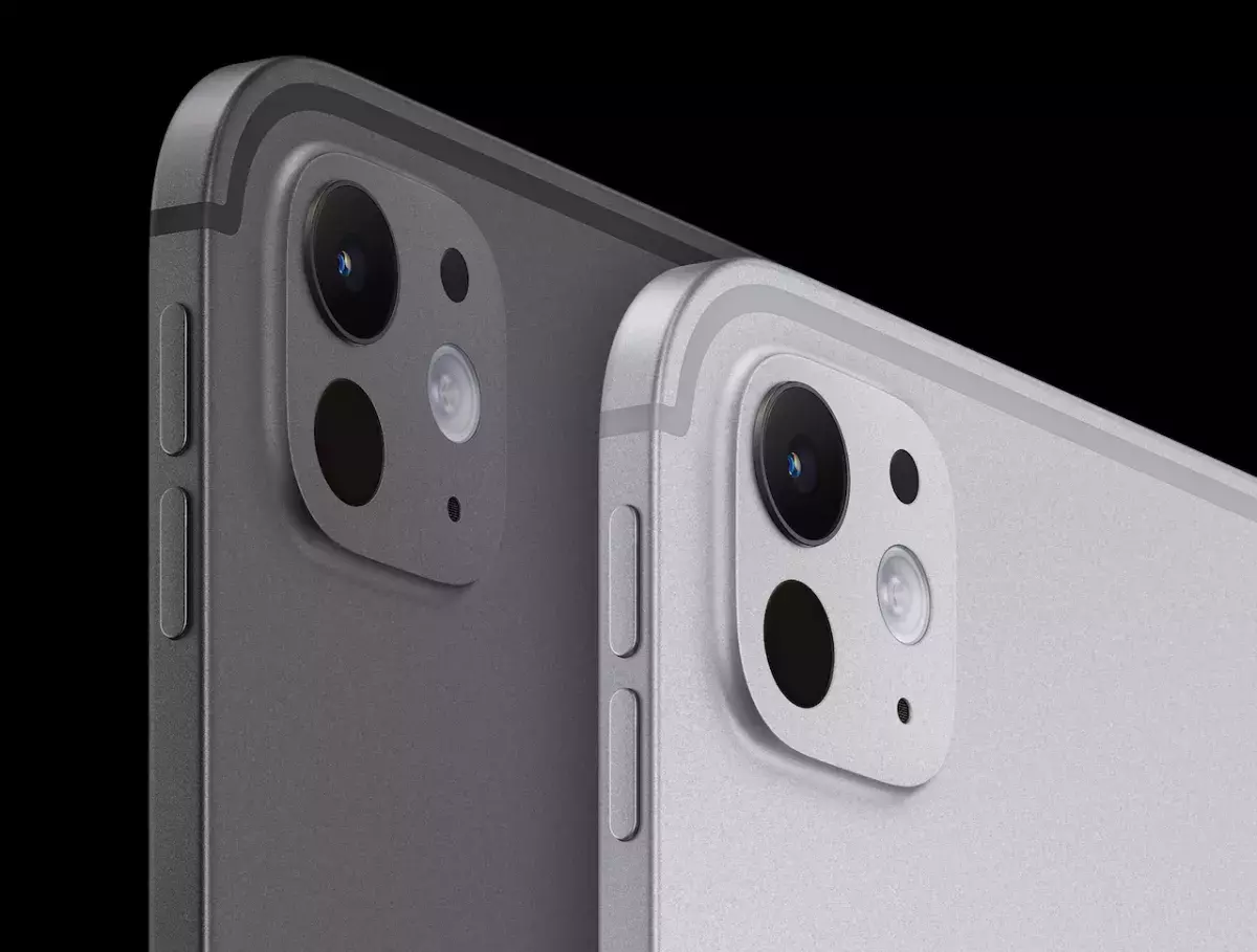 Το μοντέλο 11 ιντσών του iPad Pro είναι μόλις 5,3 χιλ. λεπτό και το μοντέλο 13 ιντσών ακόμα λεπτότερο στα 5,1 χιλ. Οι φακοί των καμερών του νέου iPad Pro της APPLE