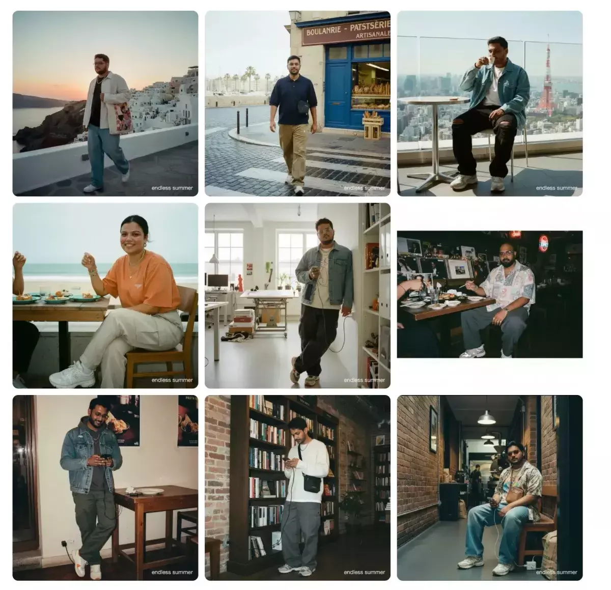 Ψεύτικες φωτογραφίες καλοκαιρινών διακοπών, δημιουργημένες μέσω τεχνητής νοημοσύνης