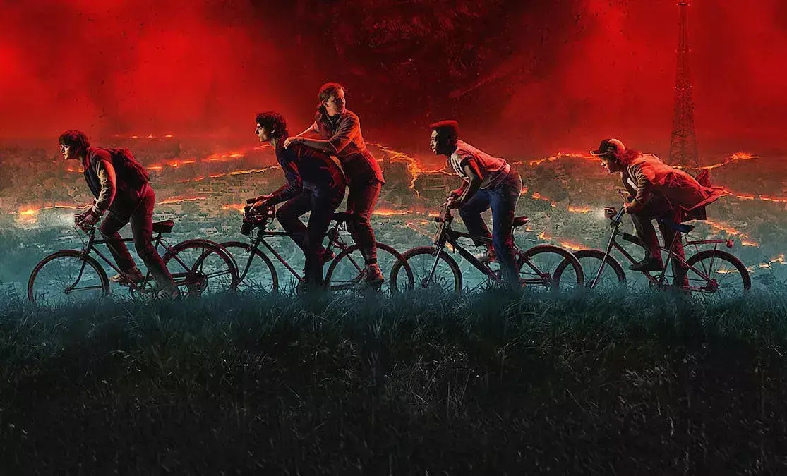 Καρέ από το Stranger Things