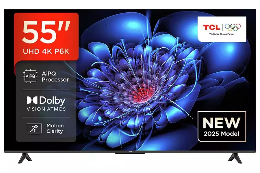 Η τηλεόραση TCL 4K 55P6K στις 55 ίντσες