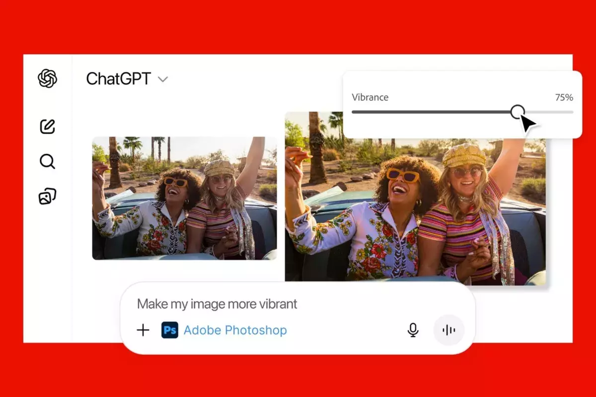 Συνεργασία μεταξύ OPENAI και ADOBE με φόντο το ChatGPT της πρώτης και τα εργαλεία της δεύτερης