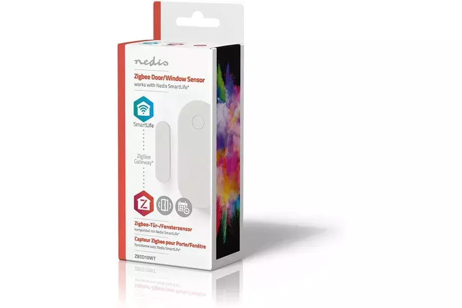 Η συσκευασία ενός έξυπνου αισθητήρα που χρησιμοποιεί Zigby