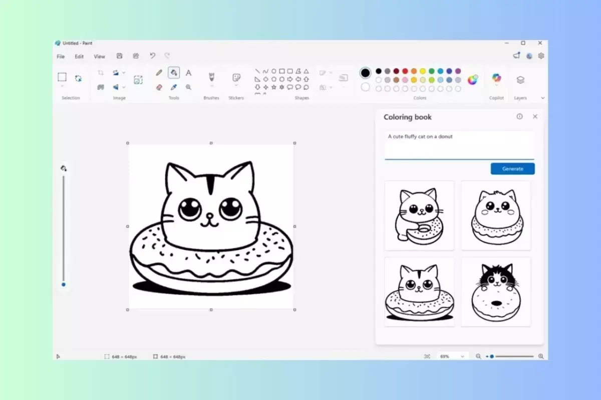 Το Paint ενισχύεται με λειτουργίες τεχνητής νοημοσύνης