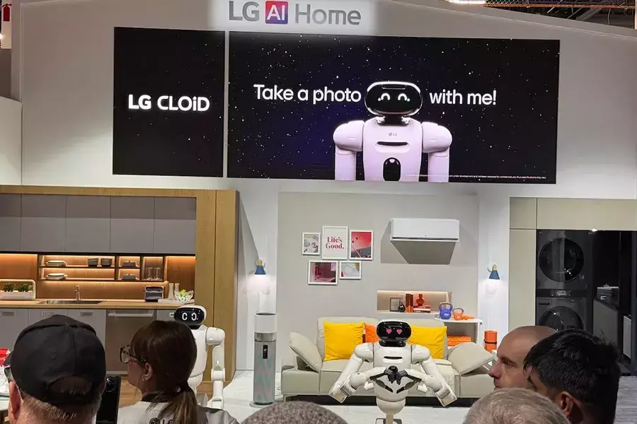 Το ρομπότ CLOiD της LG στη CES 2026