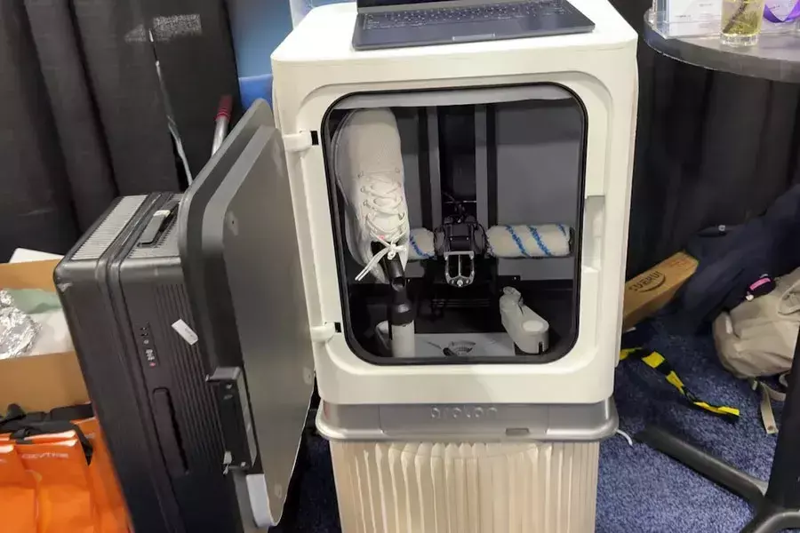 Το Shoe X στοχεύει να αυτοματοποιήσει πλήρως την πλύση των παπουτσιών