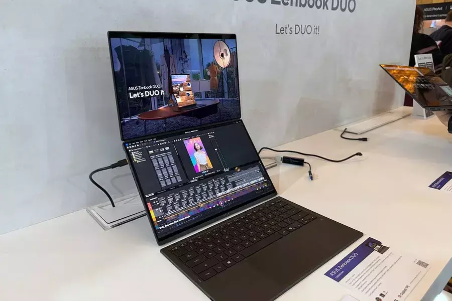 Το ASUS Zenbook DUO (2026) UX8407 στη CES 2026