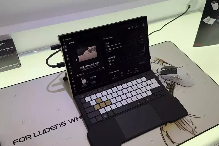 Το FLOW Z13-KJP μαζί με τα αξεσουάρ του στη CES 2026