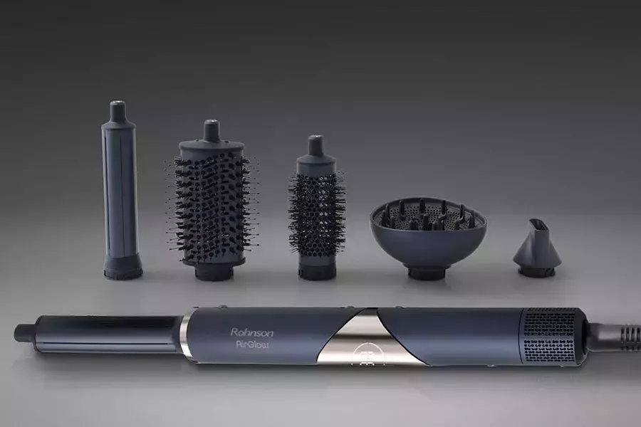 Το ROHNSON R-688 AirGlow Σεσουάρ & Styler 6 in 1