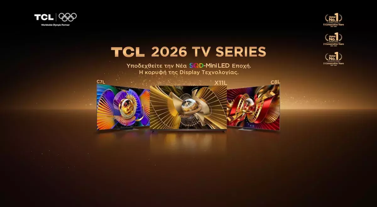 Οι τηλεοράσεις SQD-Mini LED της TCL