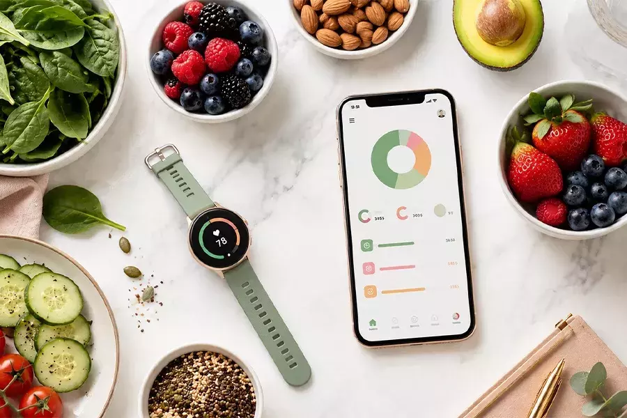 Η τεχνολογία στη διατροφή: Wearables & apps για συνειδητή ευεξία