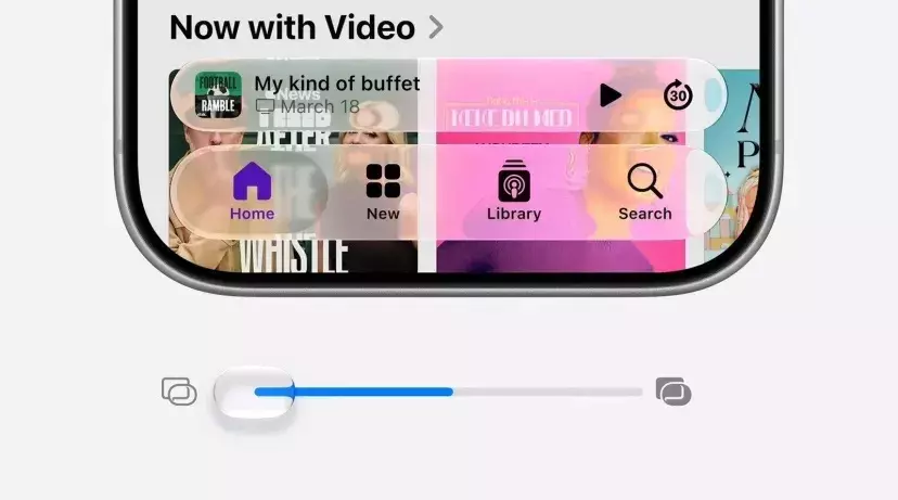 Το νέο Liquid Glass από την APPLE