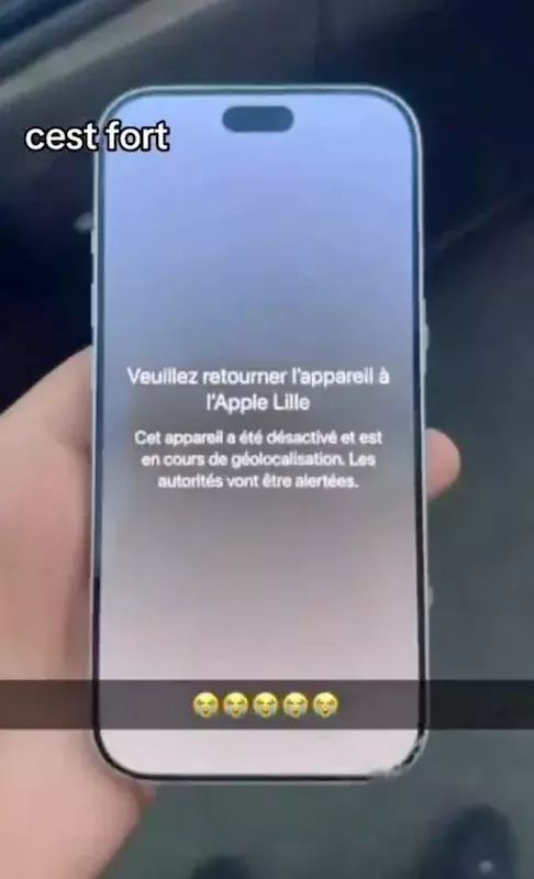 Άγνωστοι έκλεψαν iPhone κατά τη διάρκεια των ταραχών στη Λιλ, όμως απ' ό,τι φαίνεται υπολόγιζαν χωρίς την... APPLE!