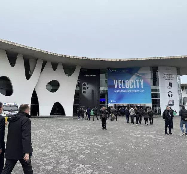 MWC entrance