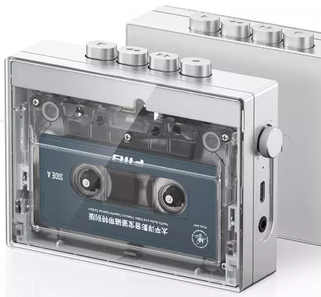 transparent walkman
