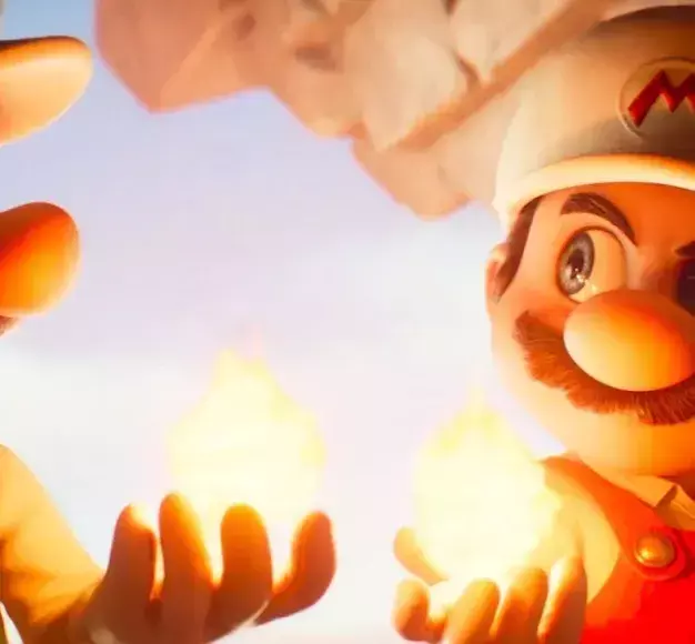 Ενσταντανέ από την ταινία The Super Mario Galaxy Movie
