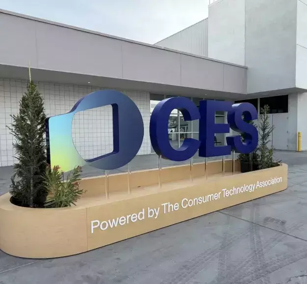 Άποψη από τον χώρο της CES 2026 στο Λας Βέγκας