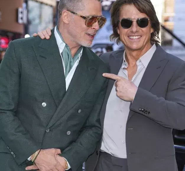 O Brad Pitt με τον Tom Cruise σε ένα βίντεο που δεν υπήρξε ποτέ