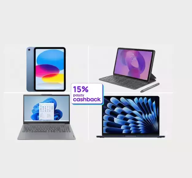 15% cashback με Payzy και επέκταση εγγύησης σε laptops και tablets στον ΓΕΡΜΑΝΟ